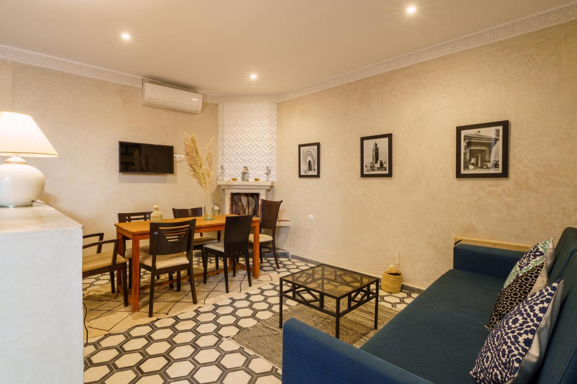 Riad 4 Chambres - Piscine & Petit Dejeuner Gratuit - Wifi Fibre Optique Маракеш Екстериор снимка
